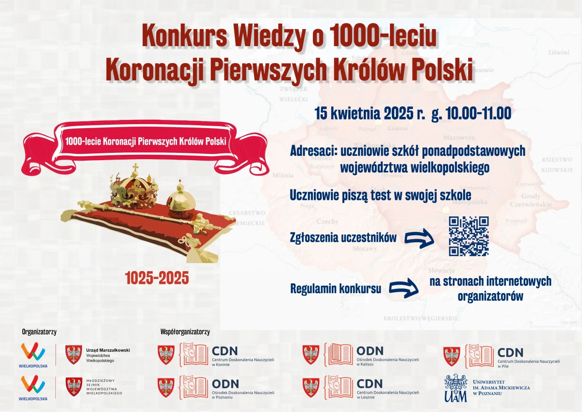 Grafika informująca o konkursie.